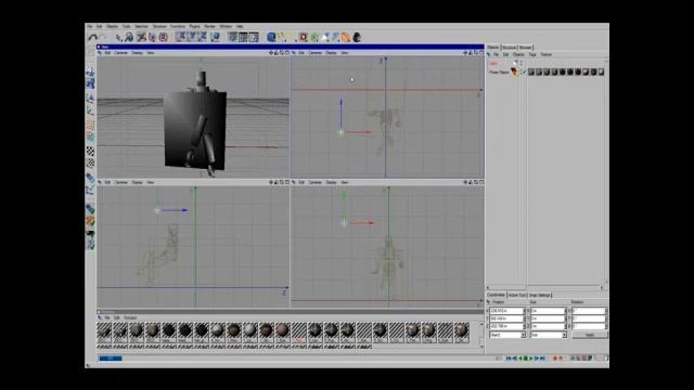 Creating an Array in Cinema 4D смотреть онлайн