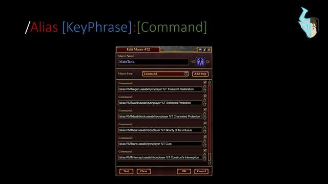 EverQuest II | Macros Alias Command - Channeler Edition смотреть онлайн