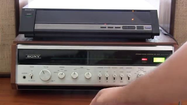 SONY Music System HP 610. Revisión en español. смотреть онлайн