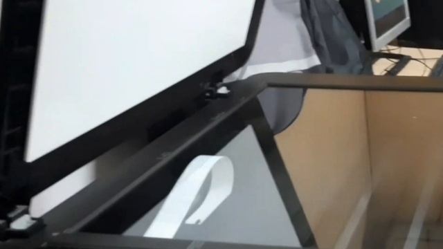 Black line coming from ADF while scanning | HP Officejet 7610 | смотреть онлайн