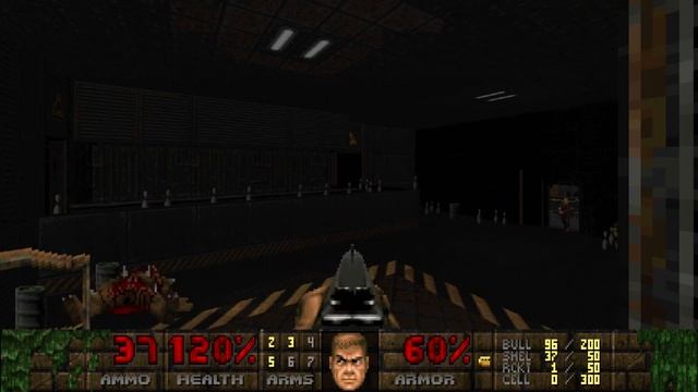 Doom 2 - Escape from Slime City: UV-Max (Map Author: kwc) смотреть онлайн