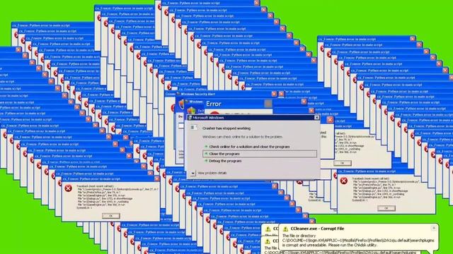 Error Windows pantalla verde смотреть онлайн