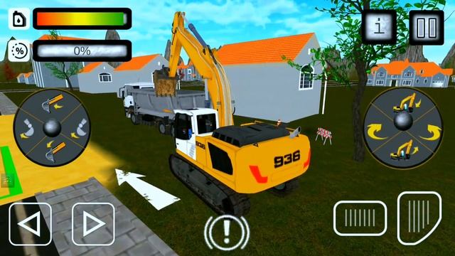 Mega Sand Excavator Simulator - Excavator Crane Games 2021 - Android Gameplay смотреть онлайн