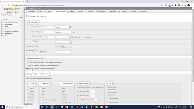 XAMPP - PHPMYAdmin смотреть онлайн