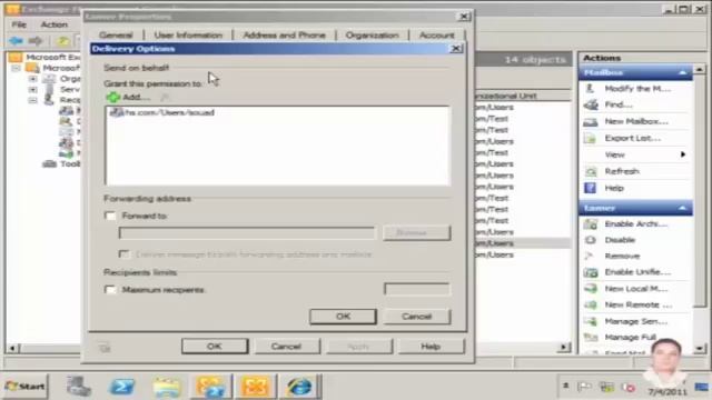 Exchange Server 2010 Creating Recipients 33 смотреть онлайн