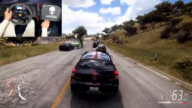 Forza Horizon 5 Dodge Magnum SRT-8 | Drive with Thrustmaster T300 + TH8A смотреть онлайн