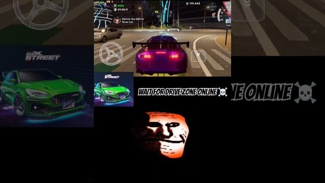 Drive Zone Online Vs CarXstreet 🔥 Toyota Supra Mk4 Sound comparison ☠️ смотреть онлайн