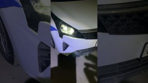 KIA Rio 4 рестайлинг установка светодиодных линз Technik Division 3»