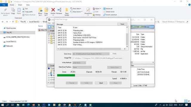 Cara Membuat Flashdisk Bootable Installer Windows 11 dengan UltraISO смотреть онлайн