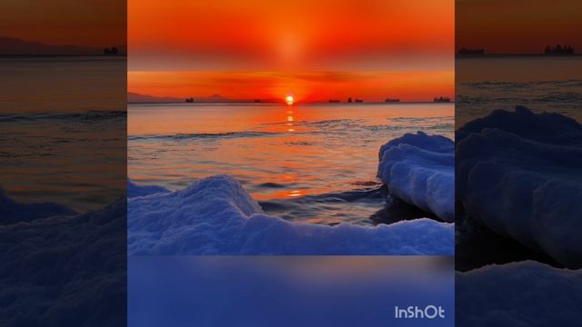 Январский рассвет в Уссурийском заливе 💖 смотреть онлайн