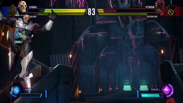 Yellow Firebrand & Sigma VS Firebrand & Venom (Hardest AI) - Marvel vs Capcom InfiniteGameplay смотреть онлайн