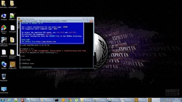 tasm installation for window 7