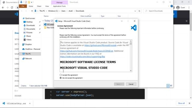 How to install Visual Studio Code Editor on Windows 10/11 in 2023 | IDE | VS Code смотреть онлайн