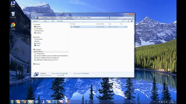 Windows 7 - Hidden Themes - Screencast смотреть онлайн