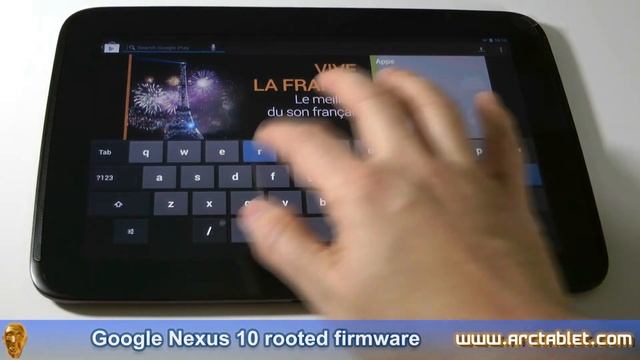 Google Nexus 10 root (firmware image build JOP40C) смотреть онлайн