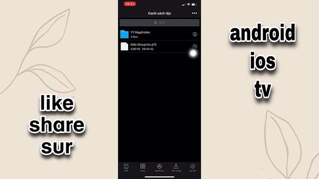 Hướng Dẫn Nhập Chứng Chỉ Vào ESign trên iphone смотреть онлайн