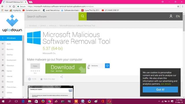 How to install Microsoft Malicious Software Removal Tool 5 37 64 bit смотреть онлайн