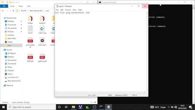 4# echo & type pada cmd (command prompt) смотреть онлайн