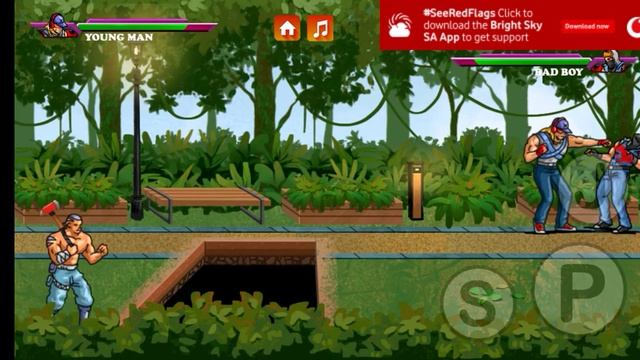 Beat 'em up Street Fight roar - gameplay Android Streets Of Rage смотреть онлайн