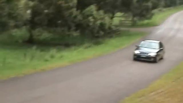 Drive by Saab 9-5 Aero w/ 3" varex muffler смотреть онлайн