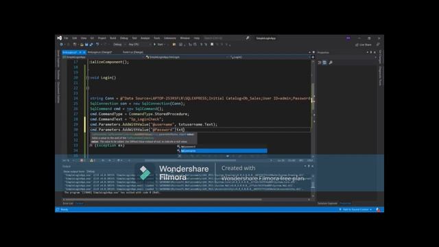Login Form in C# windows form application with SQL database and Visual Studios смотреть онлайн
