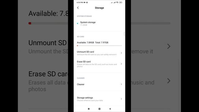 How to Format SD Card in Redmi Note 8 - Fix External Storage | XIAOMI смотреть онлайн