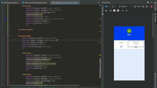 How to make Quiz APP in Android Studio | Part 27 | My Account Fragment Layout смотреть онлайн