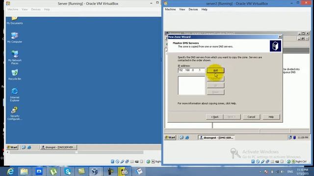 Secondary DNS installation and configuration Windows Server 2003 смотреть онлайн