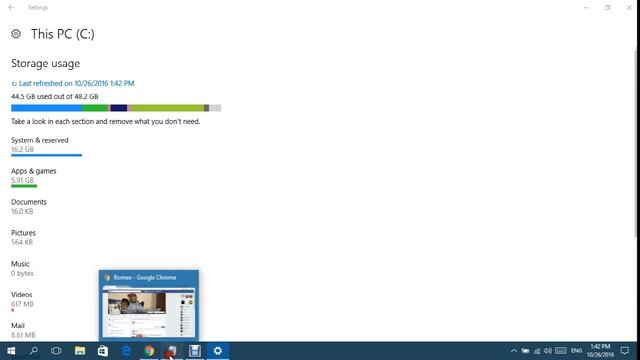 how to fix windows 10 low disk space usage смотреть онлайн