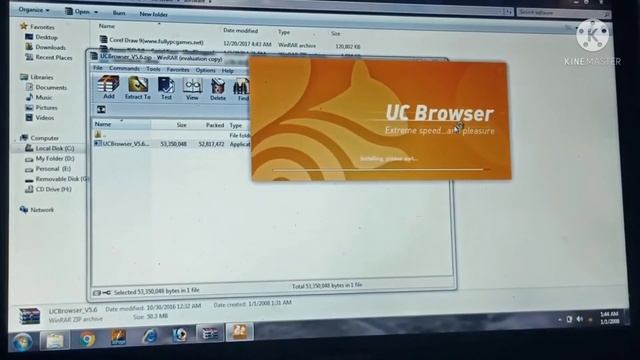 Practical installation of UC browser in pc. смотреть онлайн