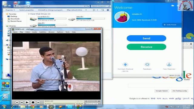 Shortcut key to Minimize All Open Windows from Desktop смотреть онлайн