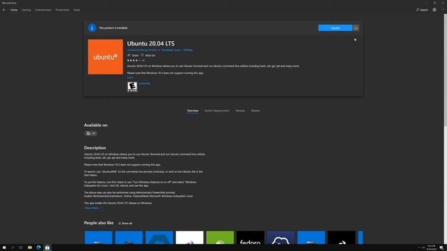 Install Windows Subsystem for Linux (Ubuntu on Windows 10) смотреть онлайн