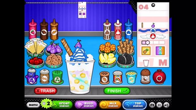 Papa’s Freezeria HD #36: Pauly’s pepper( Announcement at the end) смотреть онлайн