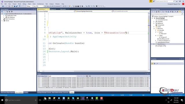 Xamarin Android Tutorial - Text Highligher смотреть онлайн