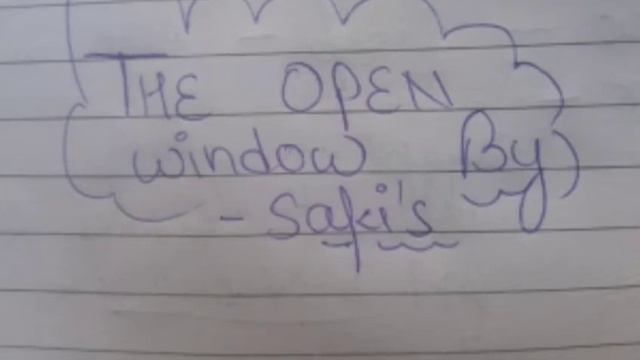 (EKTA SINGH) THE OPEN WINDOW BY SAKI IN HINDI смотреть онлайн