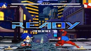 ADD004 MUGEN: Sonic (Me) Vs Spider-Man + Extra Battle