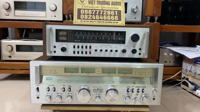 Amply RECEIVER tuyệt đẹp mới về: Amply MAC 4100 vs Sansui G8000 xuất sắc смотреть онлайн