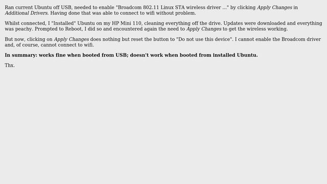 Ubuntu: Cannot "Apply Changes" in Software & Updates＞Additional Drivers (2 Solutions!!) смотреть онлайн