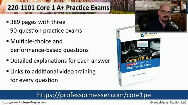Professor Messer's 220-1101 A+ Study Group - April 2023 смотреть онлайн