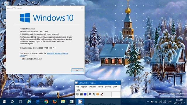 Windows 10 pro Insider preview build 11082 Observations and comments смотреть онлайн
