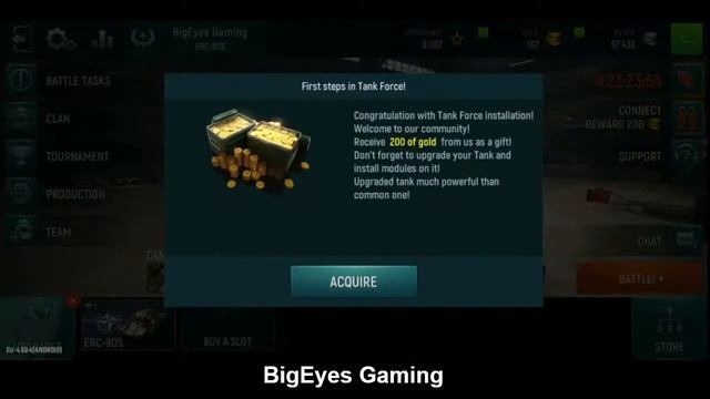 Tank Force Gameplay | Live | Android IOS Mobile | BigEyes Gaming