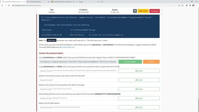 Windows Events Log | TryHackMe | SOC Analyst смотреть онлайн