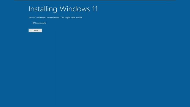 Installing Windows 11 build 21996 смотреть онлайн