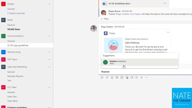 Activity, @ mentions, and personal notifications in Microsoft Teams смотреть онлайн
