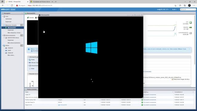 Windows server 2022 Instalación en Vsphere 7 смотреть онлайн