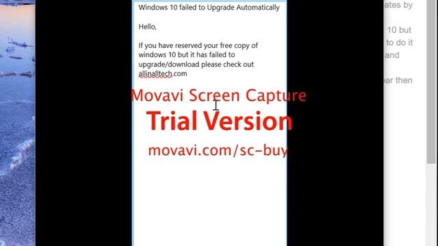 Windows 10 Failed to Upgrade смотреть онлайн