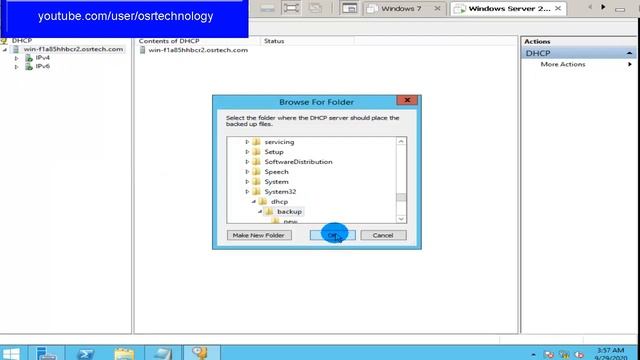 dhcp backup and restore windows server 2012 2016 2019 смотреть онлайн