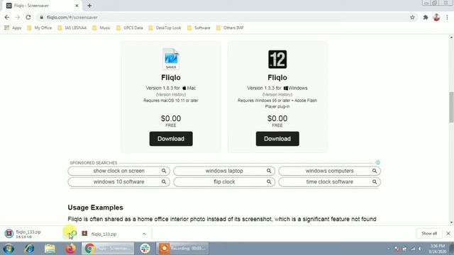 How To Download And Install Fliqlo Clock Screensaver In Windows 7 | Get It For Free | MAC OS | 2020 смотреть онлайн