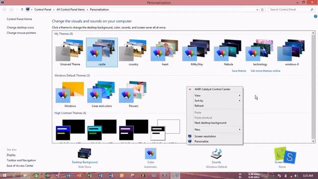 Add new themes to windows 8/7/10and change the themes смотреть онлайн