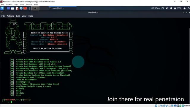 How to work with FATRAT (हिंदी में) | SOCIAL ENGINEERING | HACK-ERA смотреть онлайн